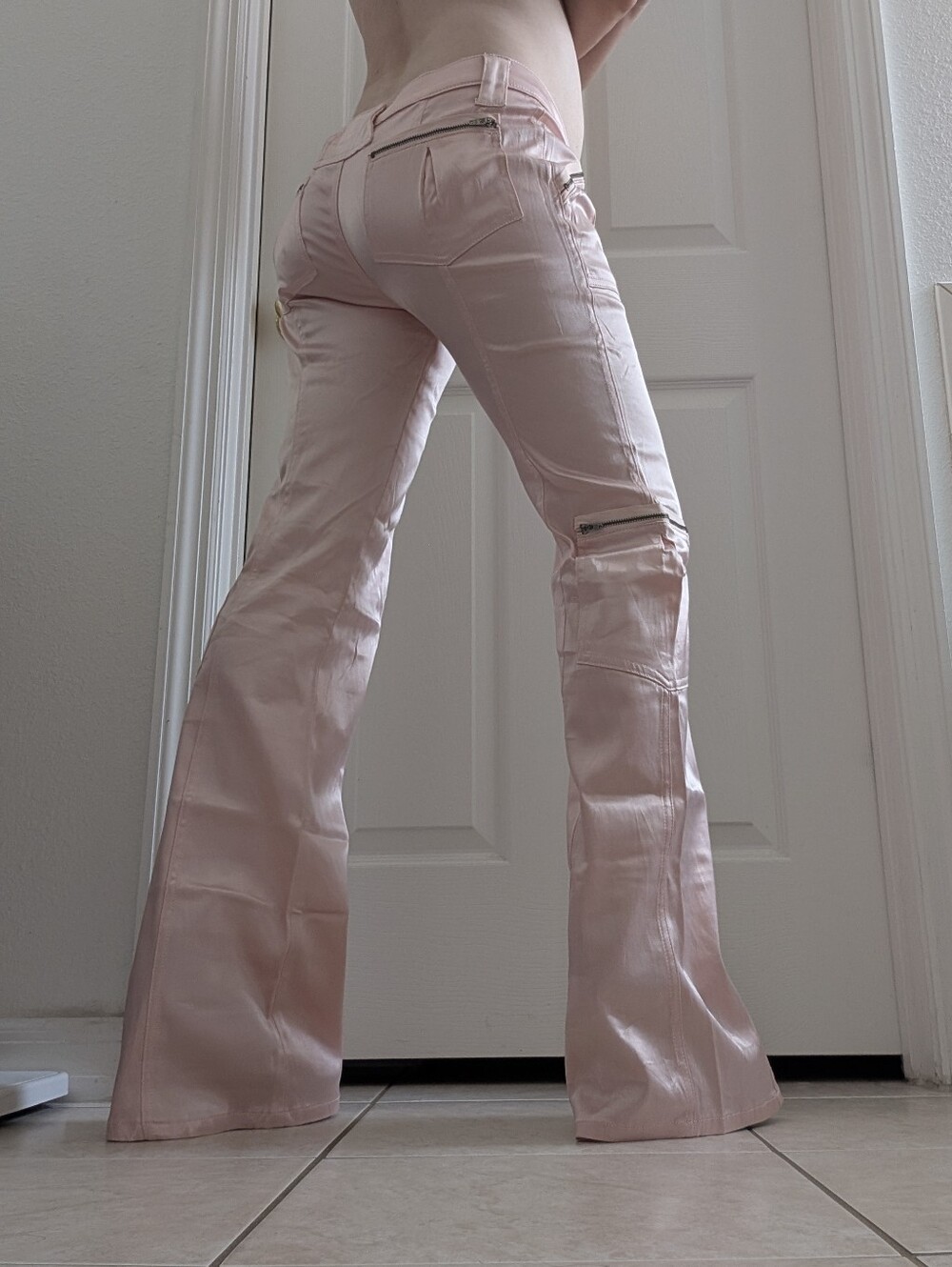 Frankie B. Ultra RARE lounge pants pink size 8